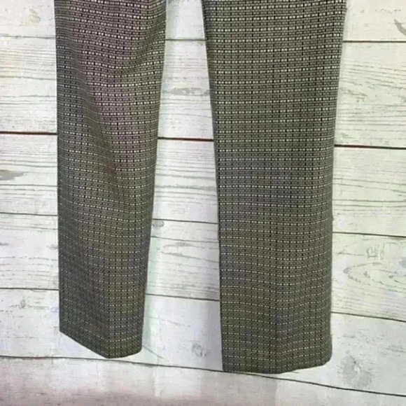 Express editor white black straight leg pants 2r - Picture 3 of 3